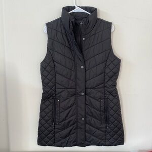 Weatherproof Women's Dark Quilted Vest
